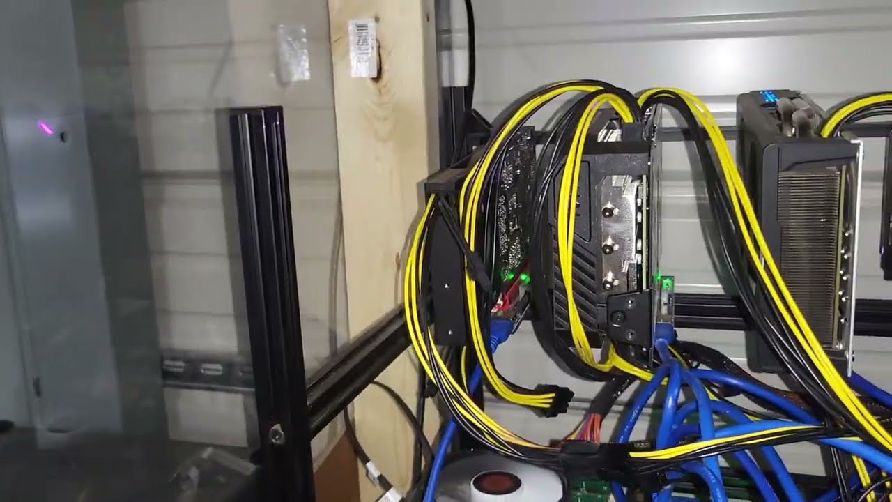 Melted GPU Mining Amazon Wires