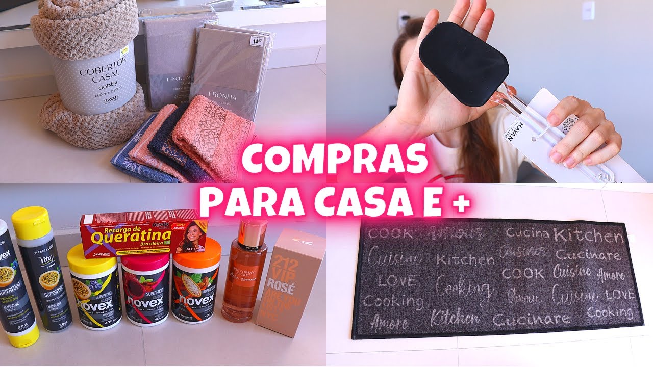 COMPRAS PARA A CASA NA HAVAN E MAIS - MOSTREI TUDO COM VALORES