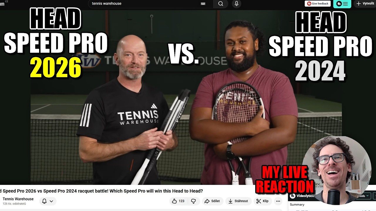 Head Speed Pro 2026 vs. 2024: My Honest Reaction To The @tenniswarehouse Racquet Review