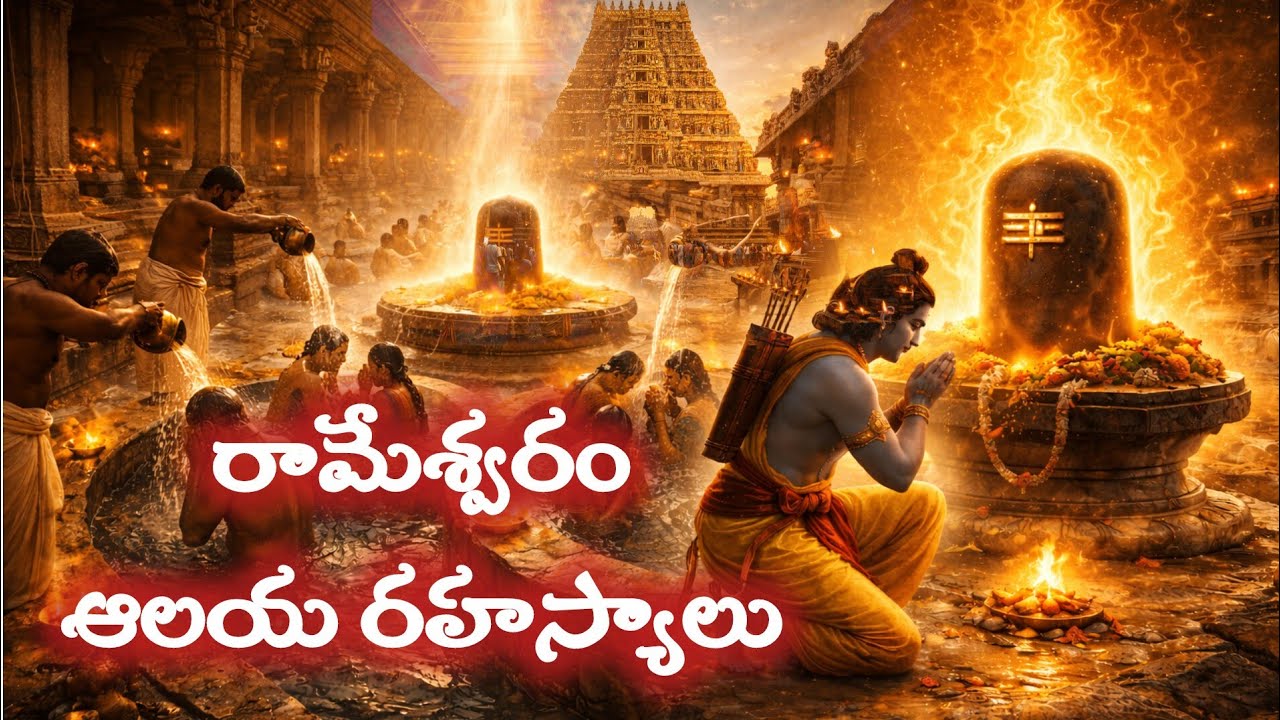రామేశ్వరం ఆలయం//Rameswaram Temple Mystery// 22 Sacred Wells with names Explained 
