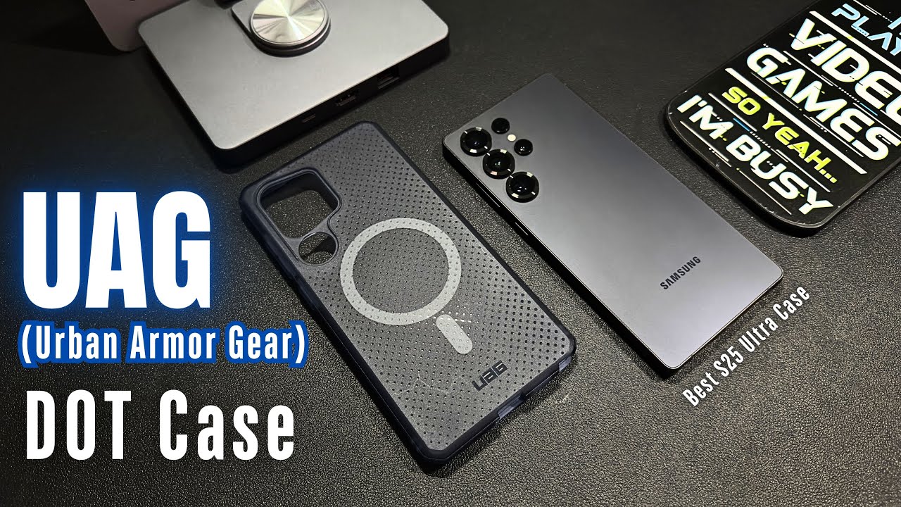 Обзор чехла Urban Armor Gear DOT: лучший чехол для Galaxy S25 Ultra