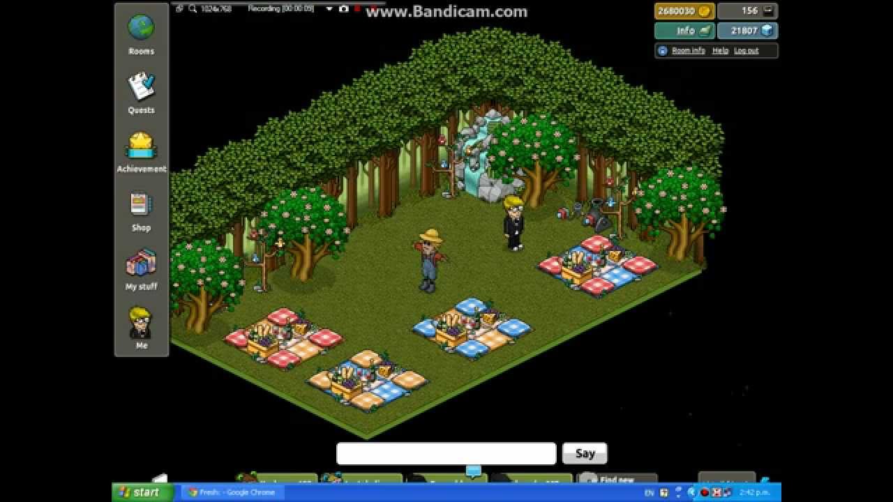 Habbo Hotel Wired Trigger How to say a message when entering a room.
