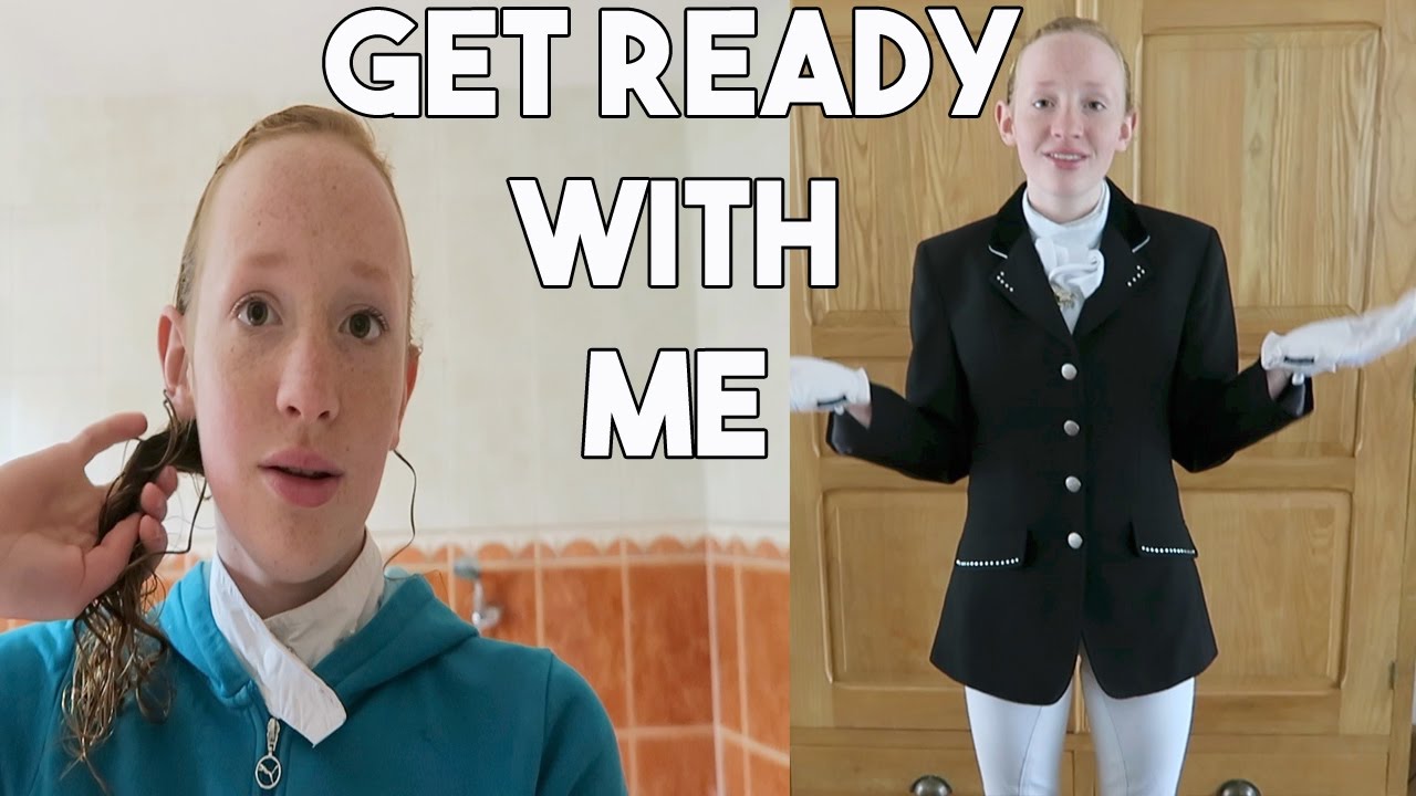 GET READY WITH ME : Wedstrijd routine deel 1 | Paardrijden met Plezier