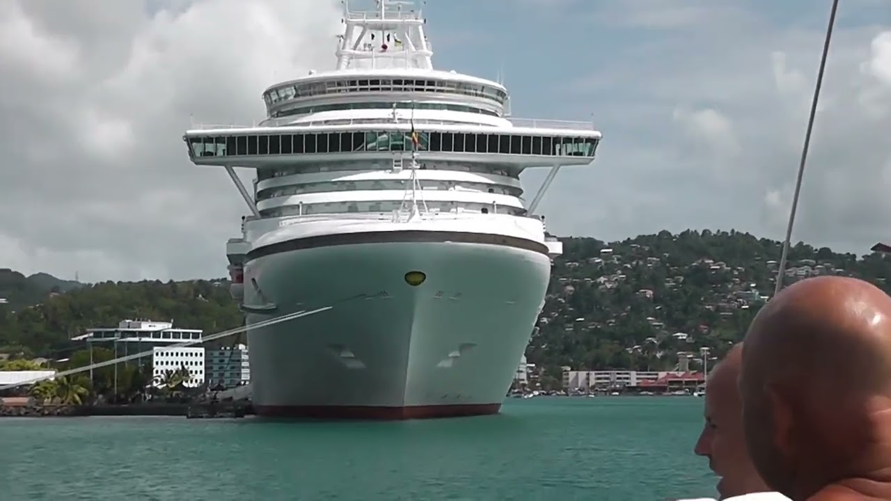 Caribbean Castries St Lucia.Harbour with a Runway ? Pitons & Marigot Bay.Embarrassing end (For Me).