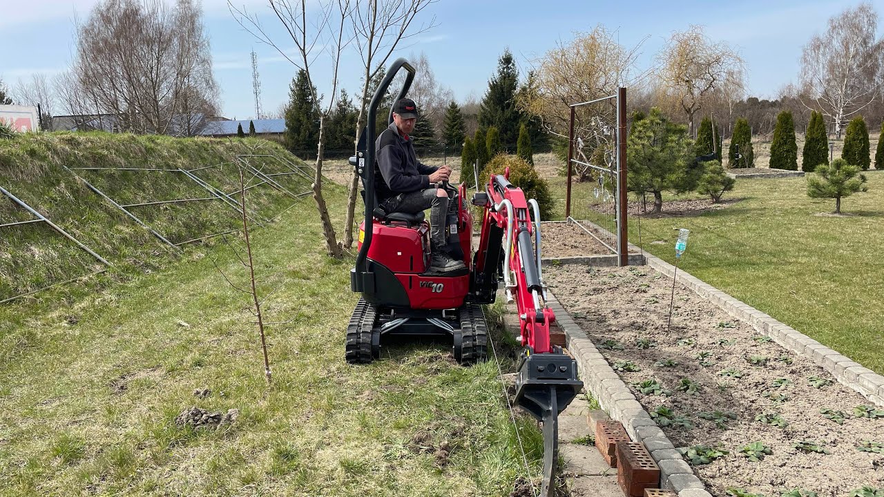 Yanmar vio10 -zab rwący