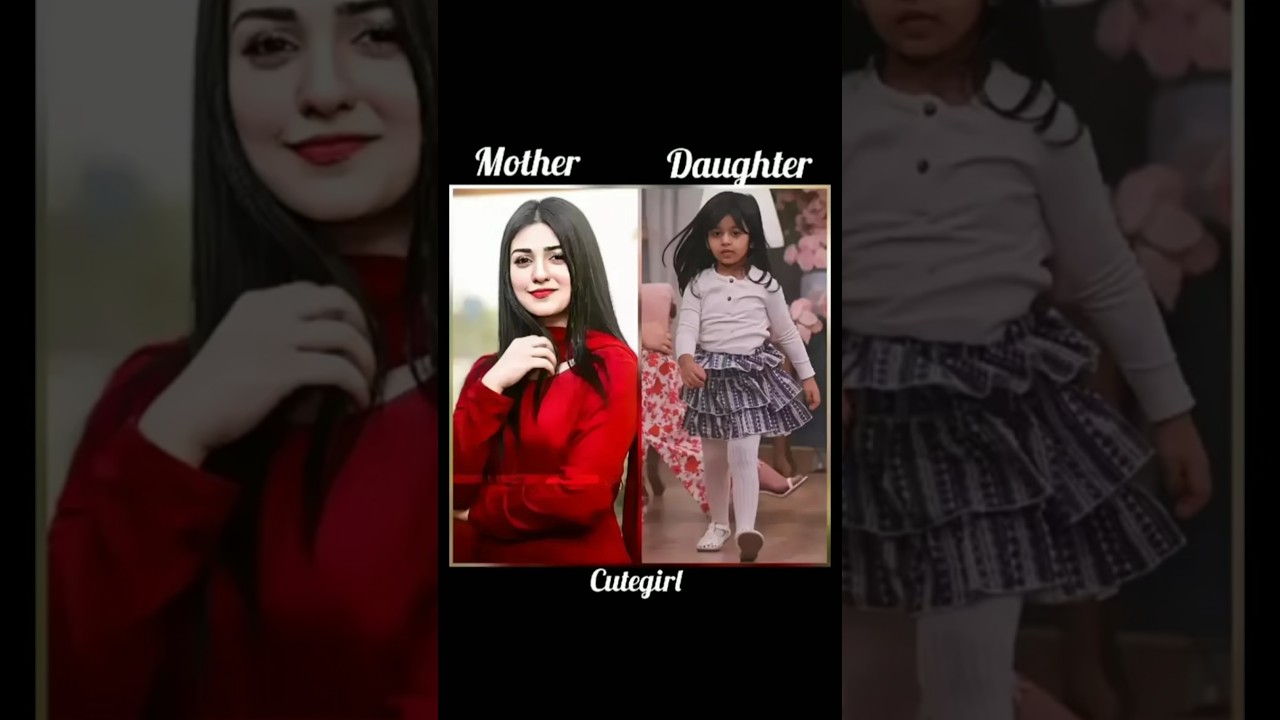 Pakistani actress mother and daughter 💞😍#pakistaniactress #motheranddaughter #youtubeshorts #love