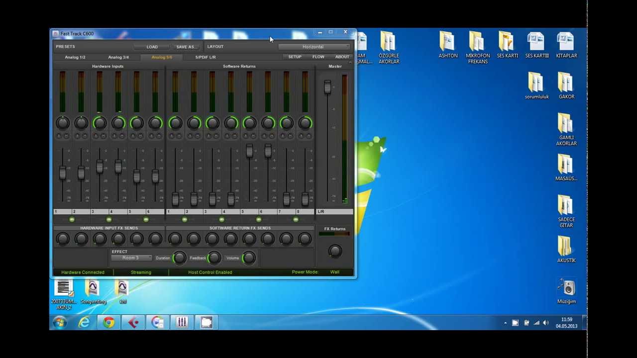Fasttrack c600 Control Panel Programı