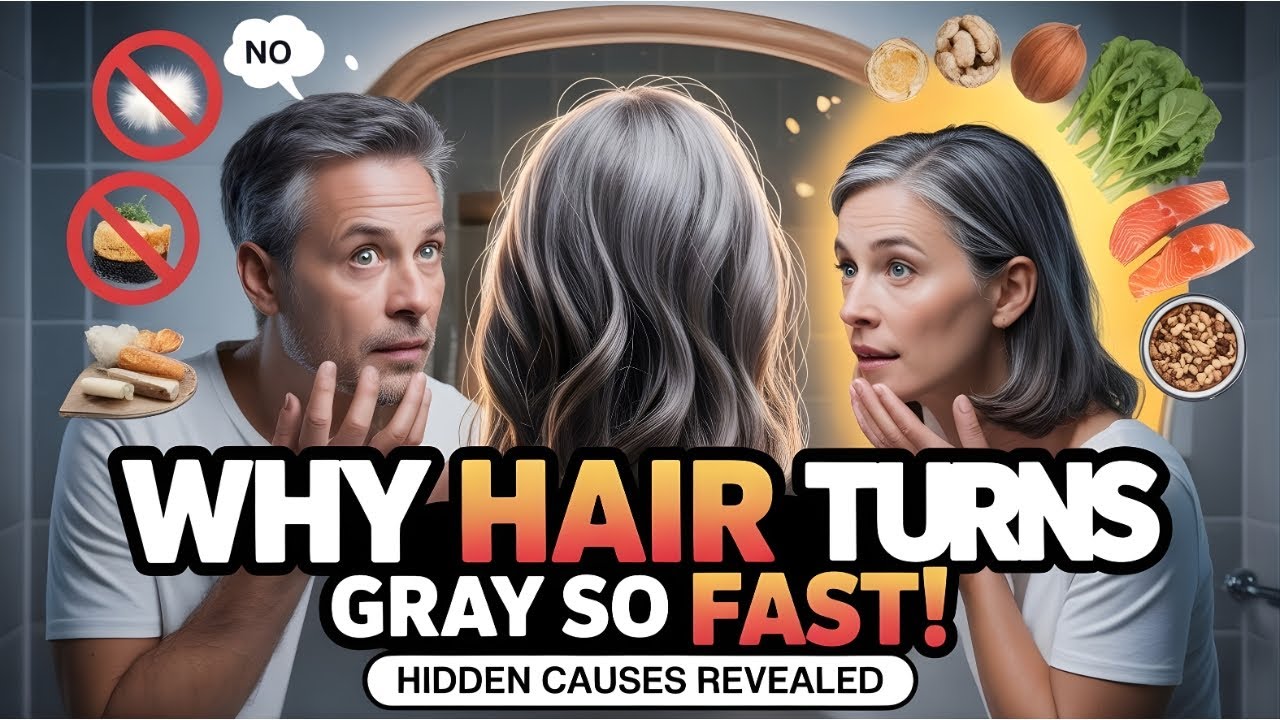 Why Your Hair Is Turning Gray So Fast — Hidden Causes Revealed!