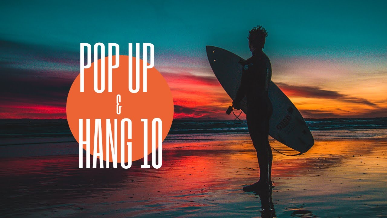 3 Exercises to help you Pop up on your Surf Board & Hang 10