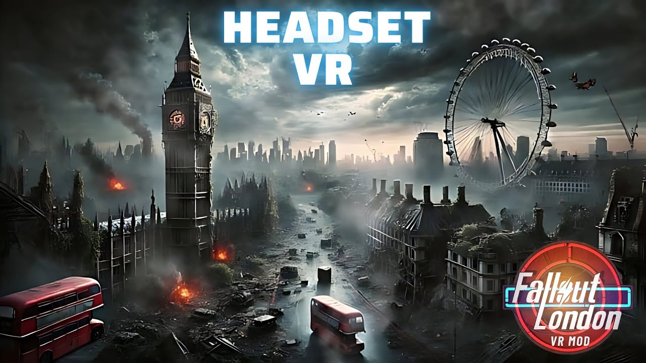 Модификация Fallout London для VR / Впервые открываем для себя апокалиптический Лондон в виртуаль...