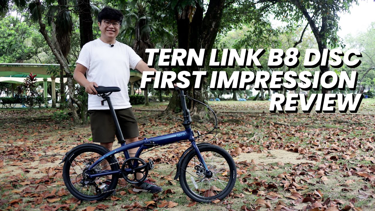 Tern Link B8 DISC First Impression Review / Bike Review 010