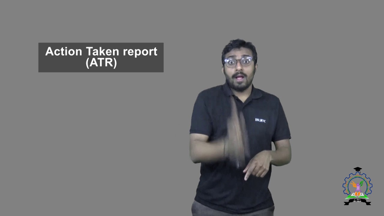 Action Taken report ATR