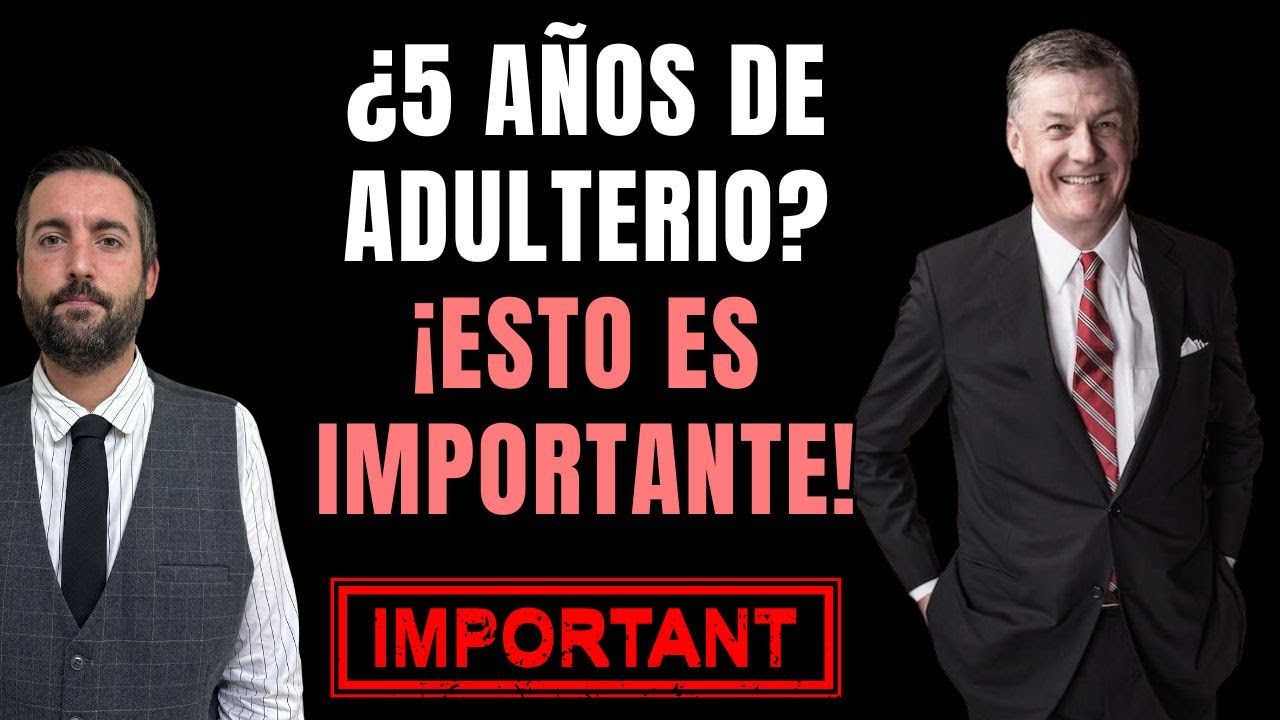 ¿5 Años De ADULTERIO? ¡Esto Es Importante! 😞​ Juan Manuel Vaz