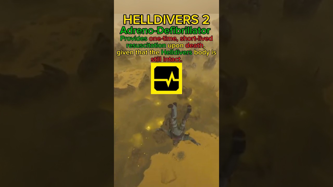This New Armor Passive Let's You Cheat Death With A Catch - Helldivers 2