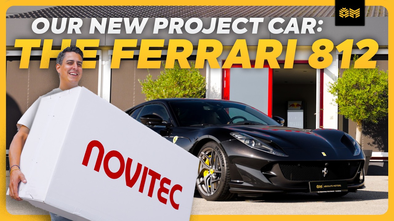 Ferrari 812 gekocht voor ombouw naar N-LARGO S en valt de Defender Pick-Up NOG TE REDDEN?