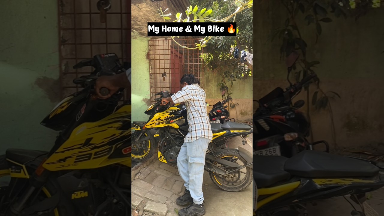 My Home & My Bike 🔥