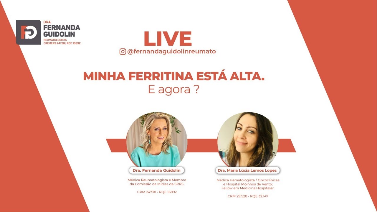 Minha ferritina está alta. E agora?