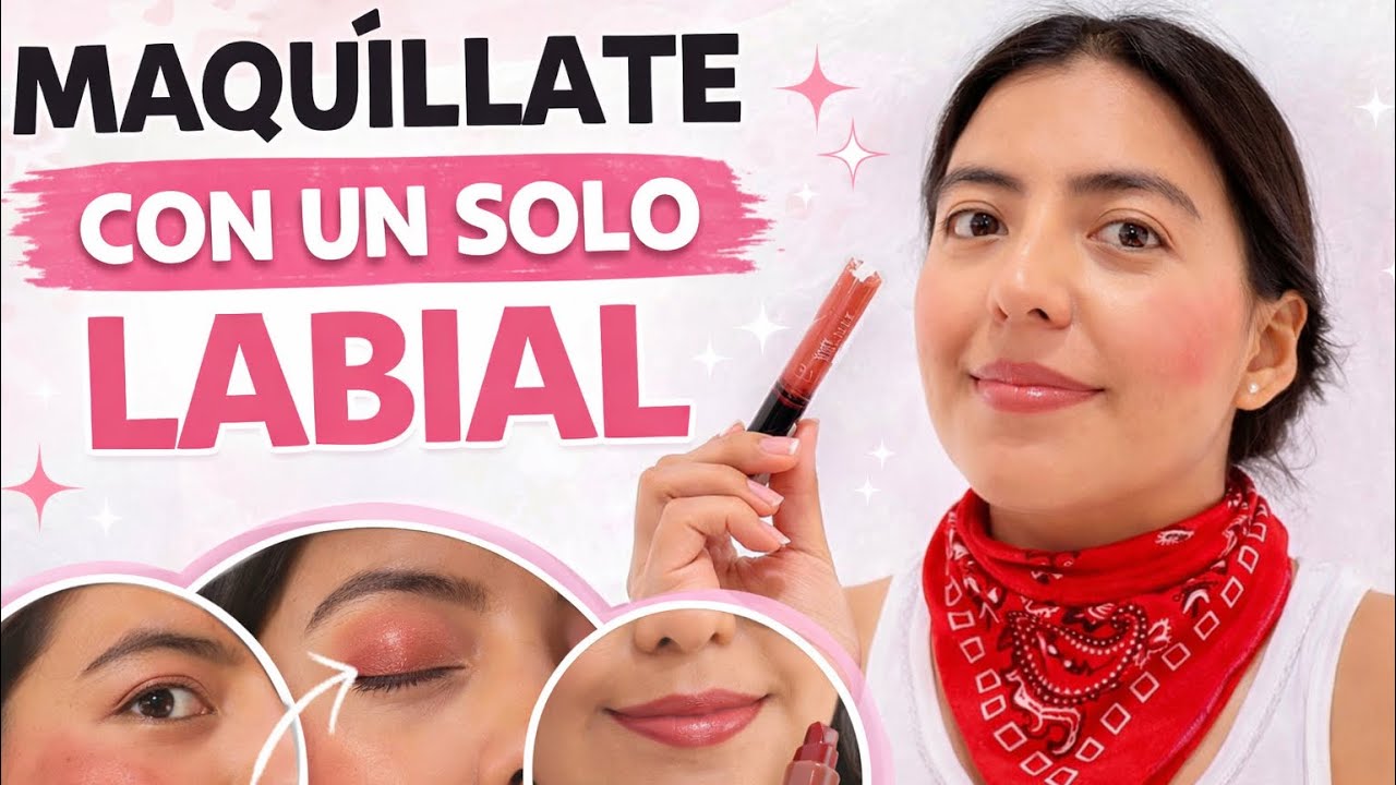 Tutorial de como maquillarse con un labial | tips