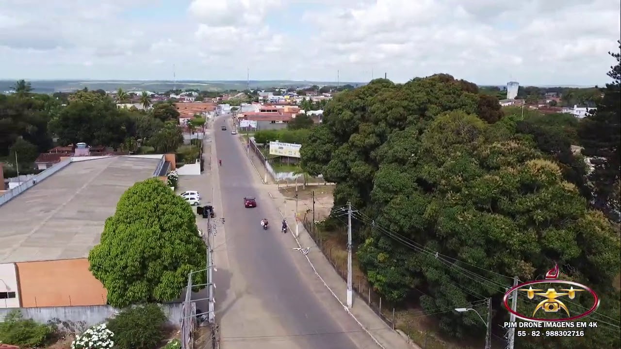 Penedo - Alagoas Brasil - do inicio da Cidade até o centro histórico - Visto de cima em 2.7K