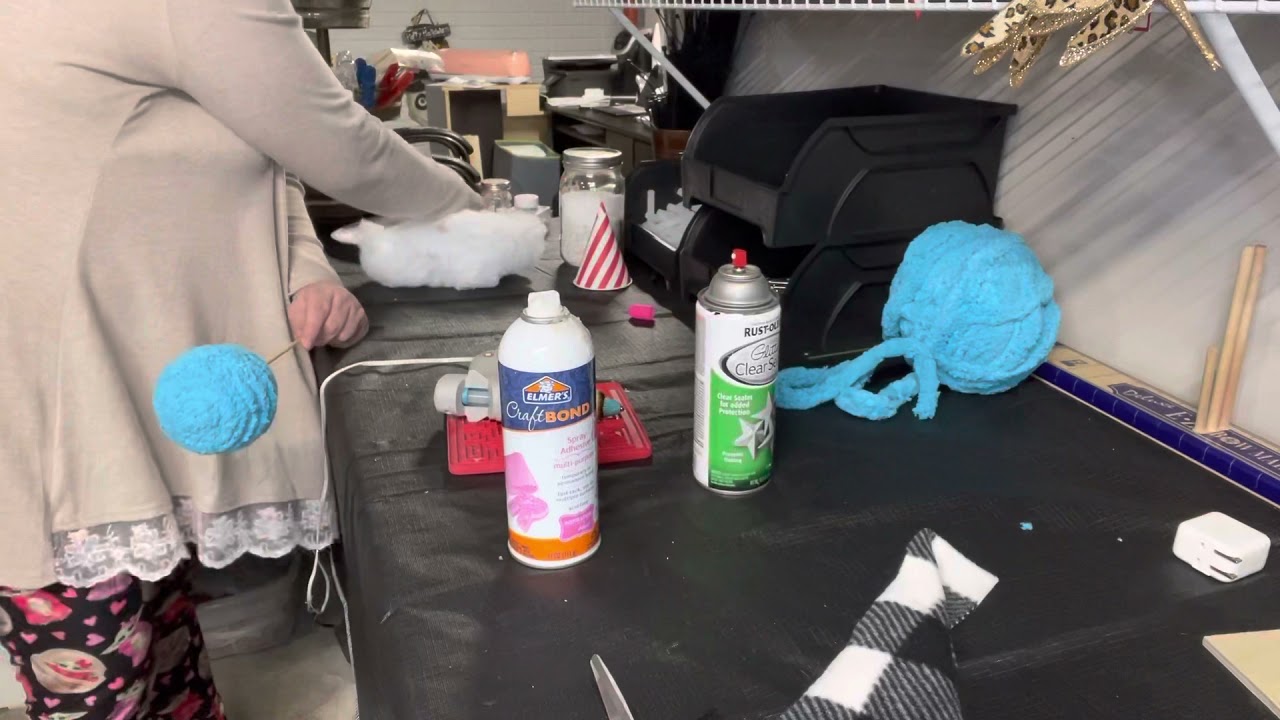 DIY FAKE SNOW CONES
