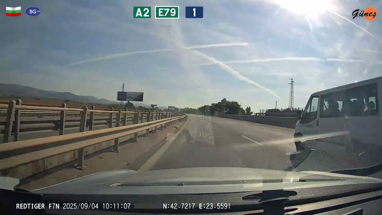 İzin yolu 2025  Dönüş Bulgaristan - Sofya  / Calafat - Romanya arası