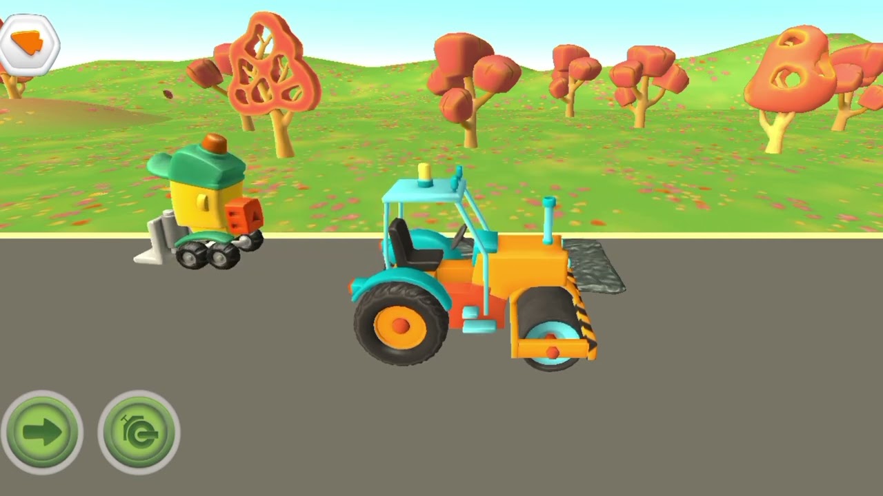 🚜Toy cars in a funny video🙂