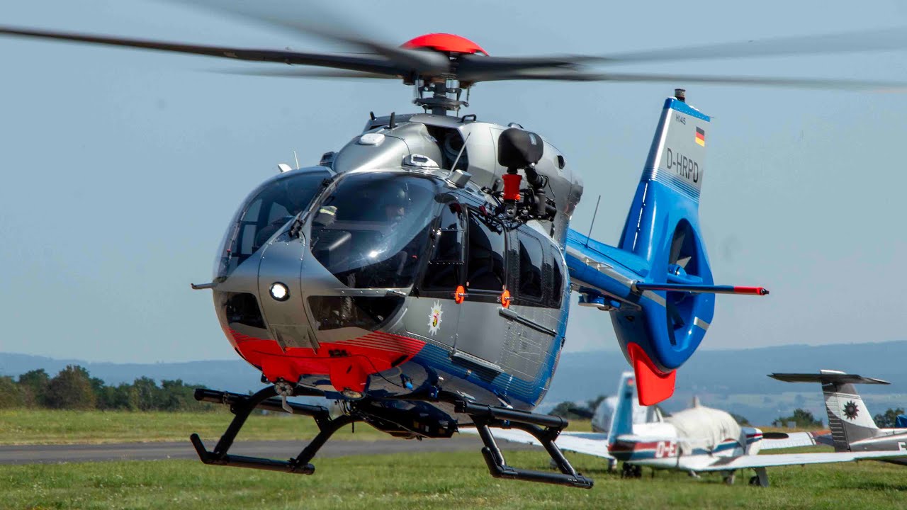 Polizei Rheinland-Pfalz | Take Off Sperber am Standort | D-HRPD | H145