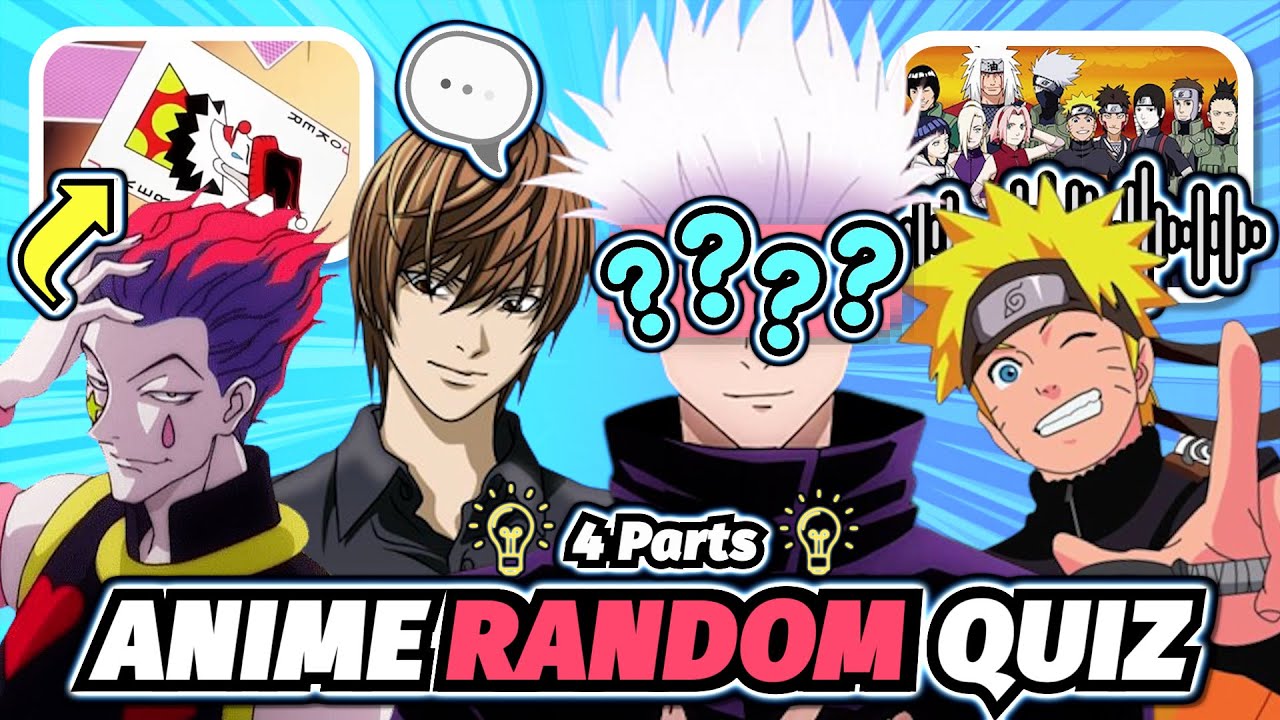 Anime Random Quiz (Eye, Voice, etc.)