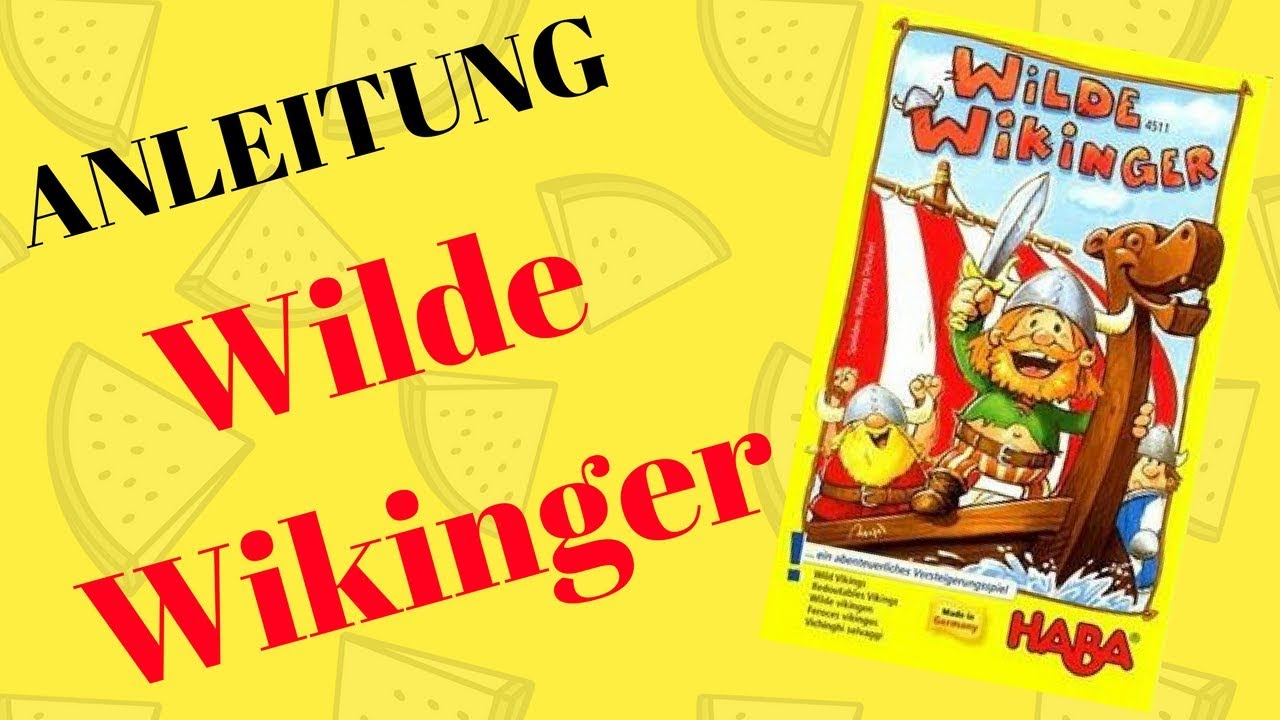 😍 Wilde Wikinger Spielanleitung, Spielbeschreibung, Anleitung erklärt in HD