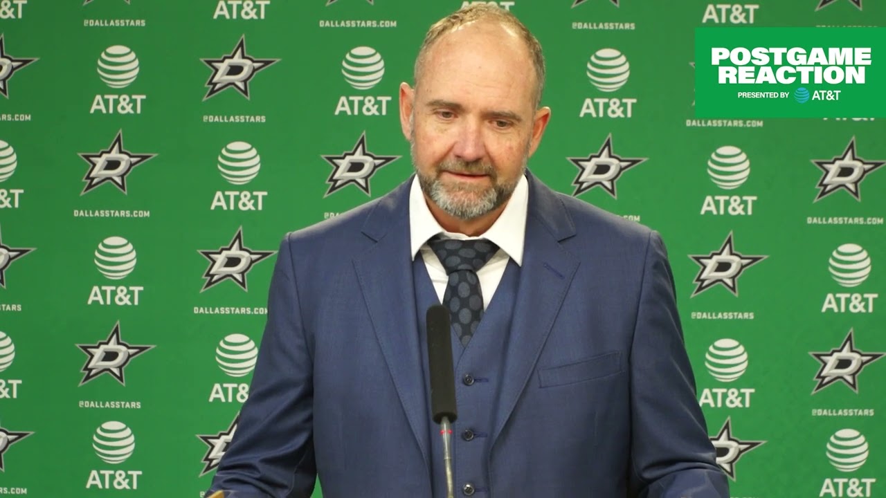 Stars Head Coach Pete DeBoer Post Game Press Conference Oct 21 vs Flyers