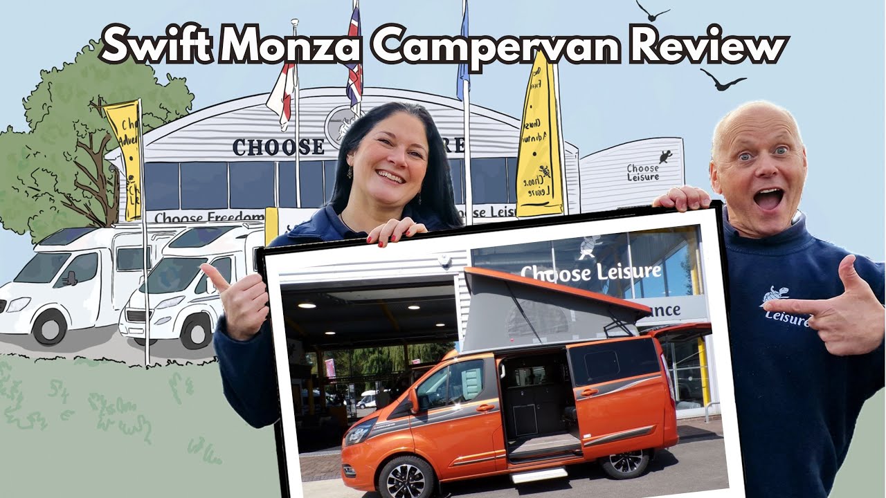 Swift Monza Campervan in Orange Glow