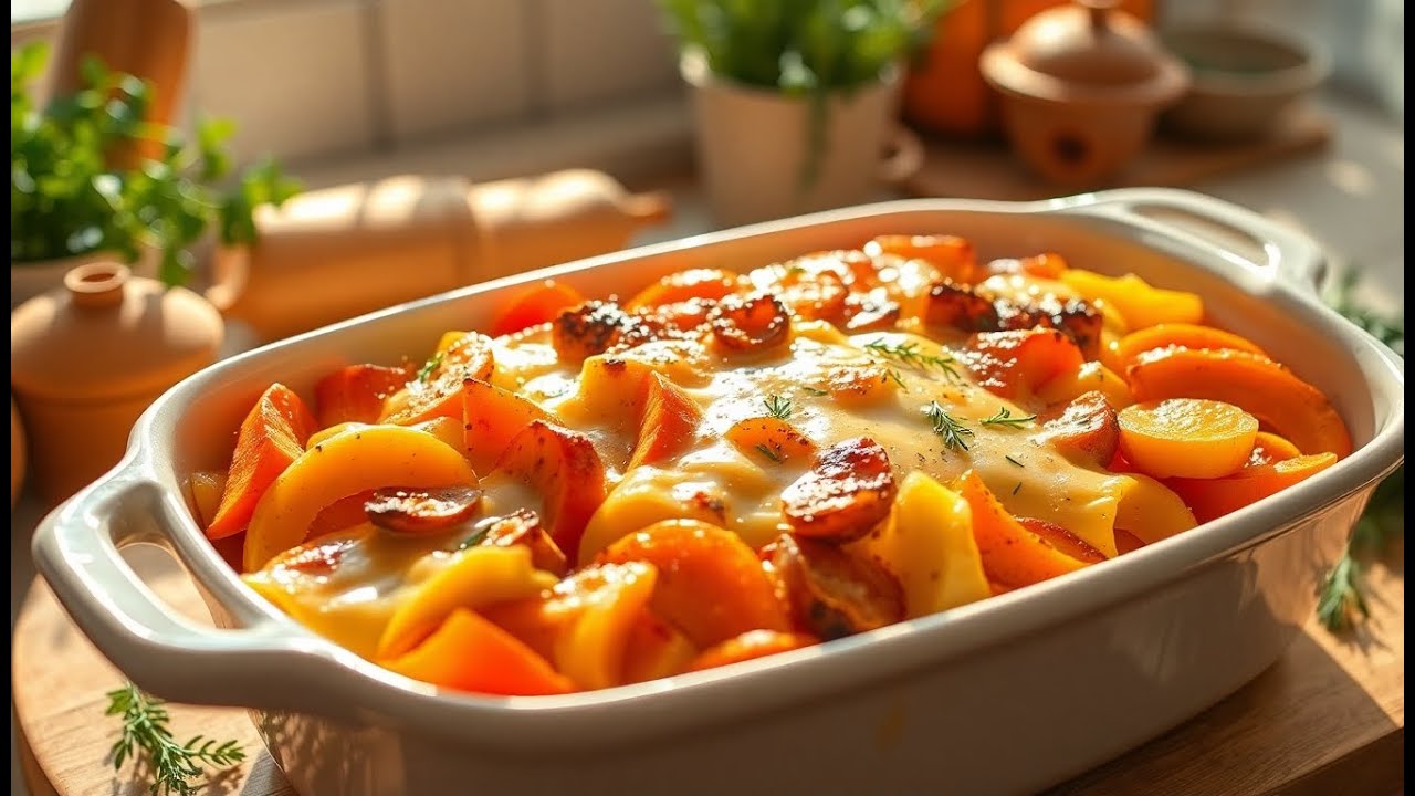 Gratin de Légumes d'Hiver  Réconfort à Chaque Bouchée !