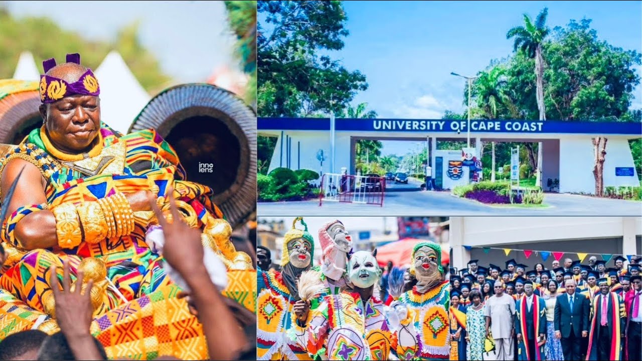 LIVE: Otumfuo receives special honors from the University of Cape Coast.
