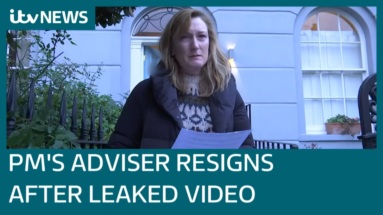 Boris Johnson apologises and former aide Allegra Stratton resigns after leaked video | ITV News