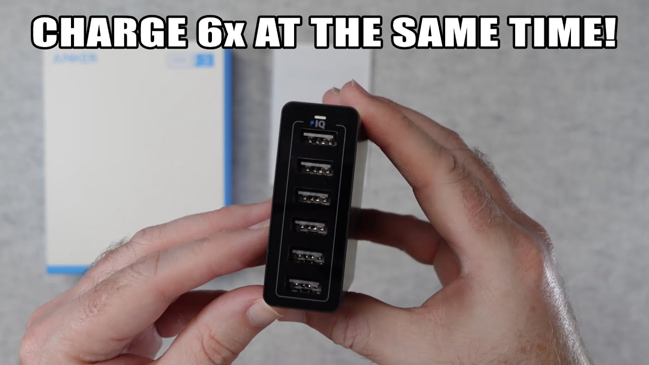 Anker PowerPort 6 60W 6-Port Family-Sized Desktop USB Charger Review