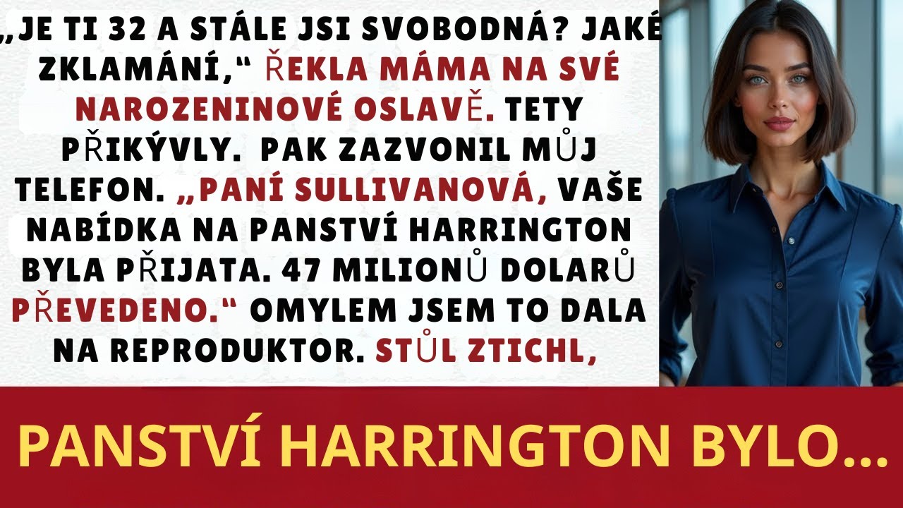 Mámin oběd k narozeninám — „Je ti 32 a stále svobodná? Zklamání“… Pět minut poté