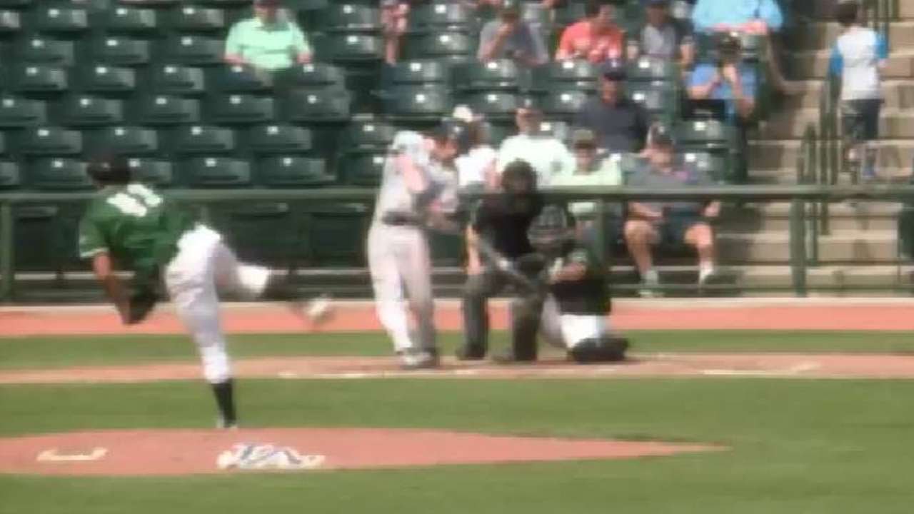 Lake County's Capel cranks homer to right