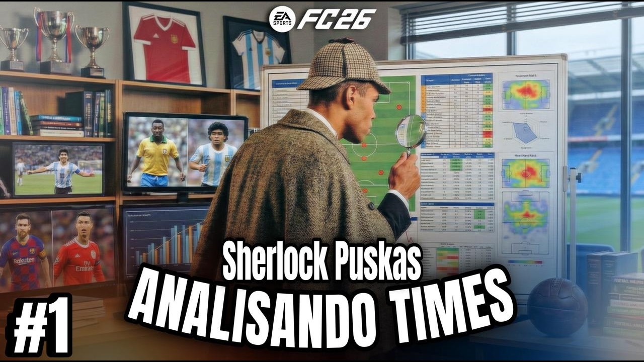 ANALISANDO TIMES DA GALERA ! ME SURPREENDI ! É CADA COISA... l Sherlock Puskas #1