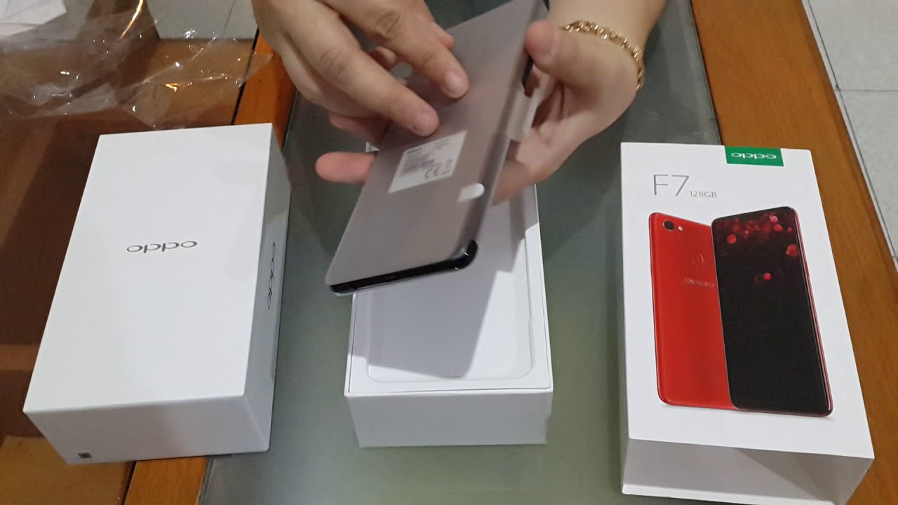 Unboxing OPPO F7 PRO 128GB