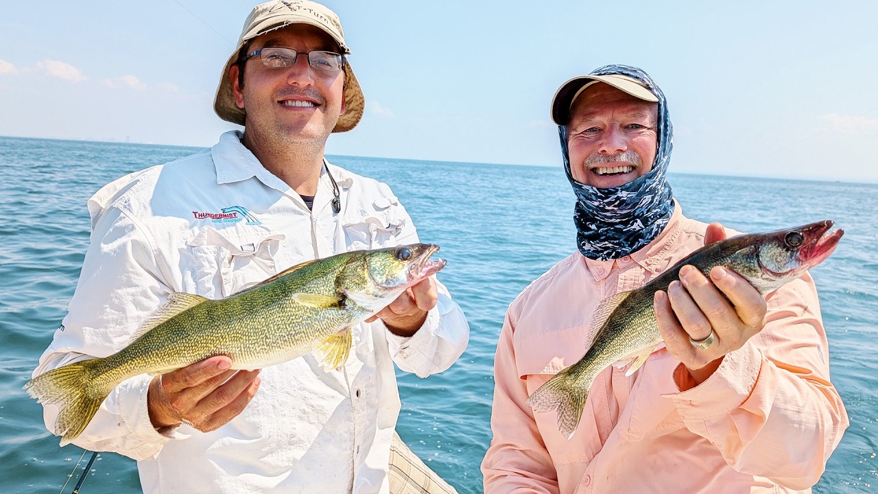 Using Artificial Baits for Walleye while trolling