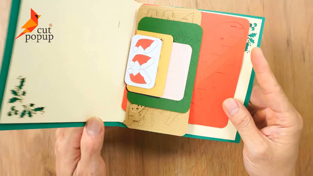How to make a 3d pop up card of all kinds of birds | Cut Pop Up