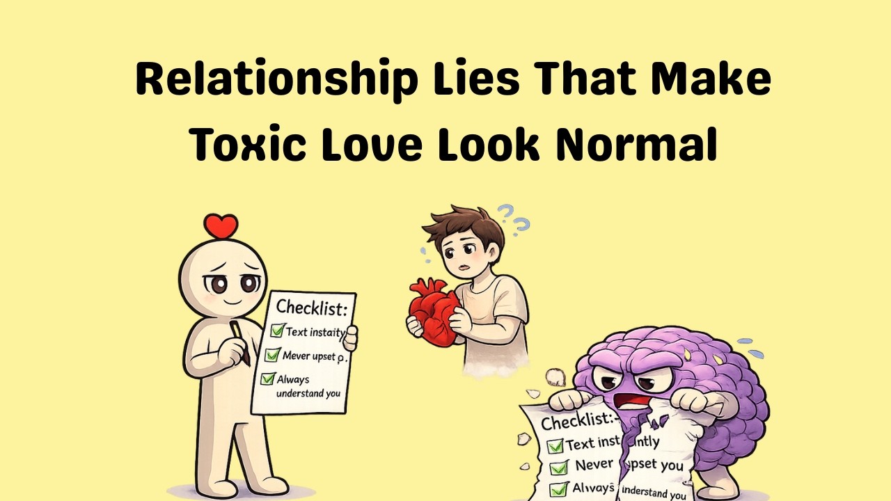 10 Relationship Lies That Make Toxic Love Look Normal