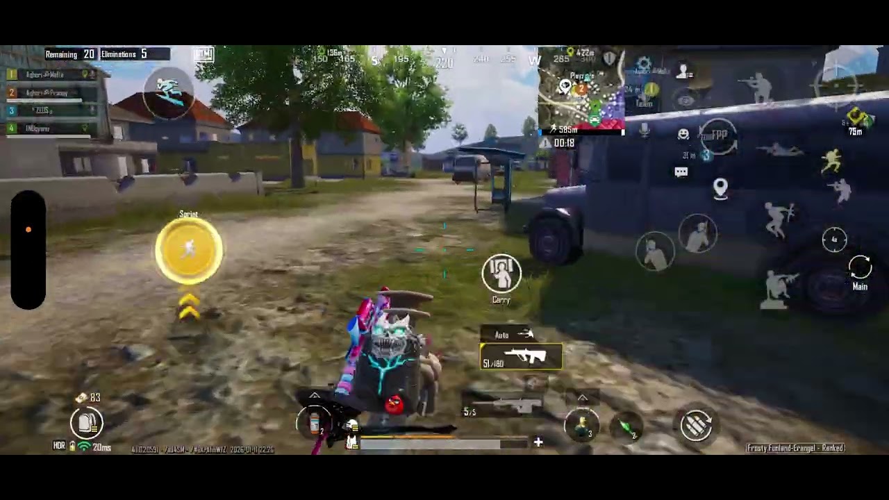 BGMI Full Intense Matches 1 Chicken Dinner 11/01/2026 Part - 1