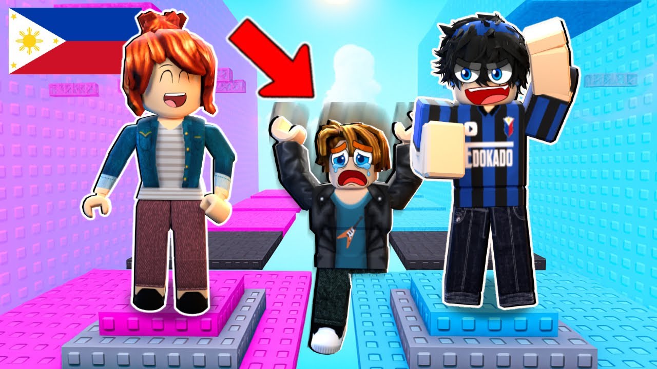 BOYS vs GIRLS para sa 10,000 Robux sa Roblox Troll Tower!