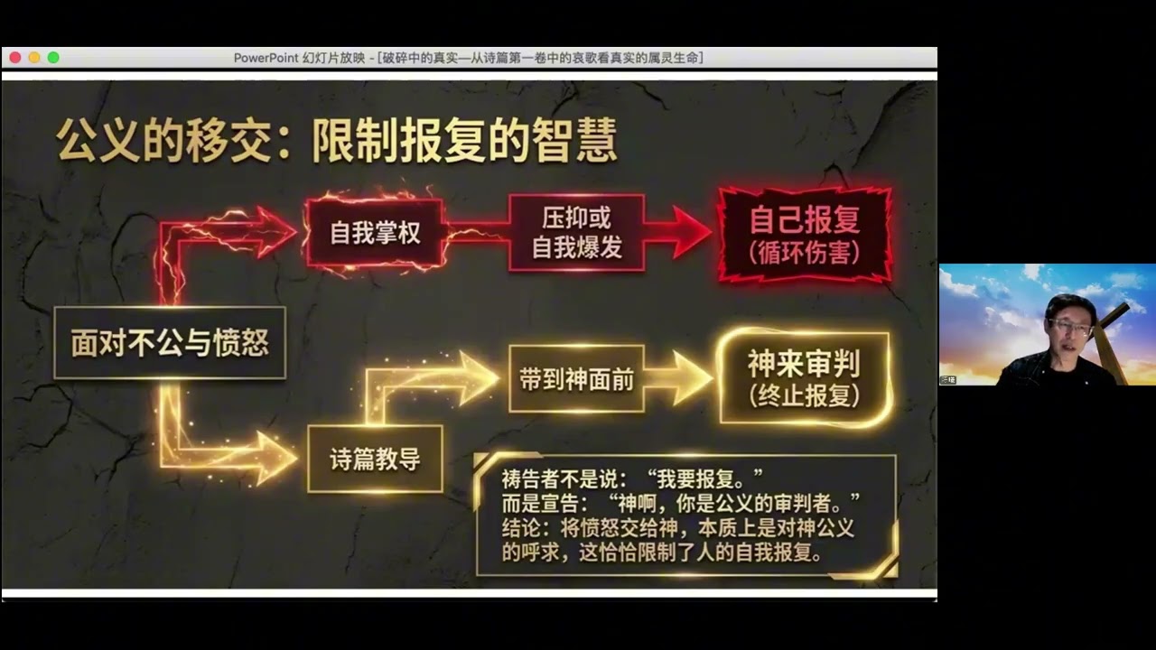 20260316 旧约专题讲座 8【诗篇】—— 从第一卷中的哀歌看真实的属灵生命