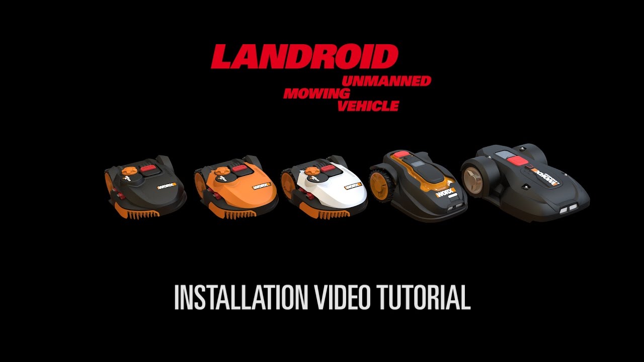 WORX LANDROID M/L /S robotická sekačka  INSTALACÍ  - Čeština - www.worxlandroid.com