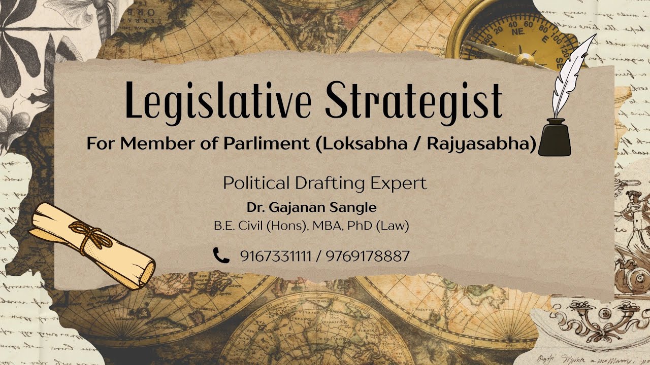 Parliamentary Strategy for Members of Parliament | Legal & Legislative Advisory Services