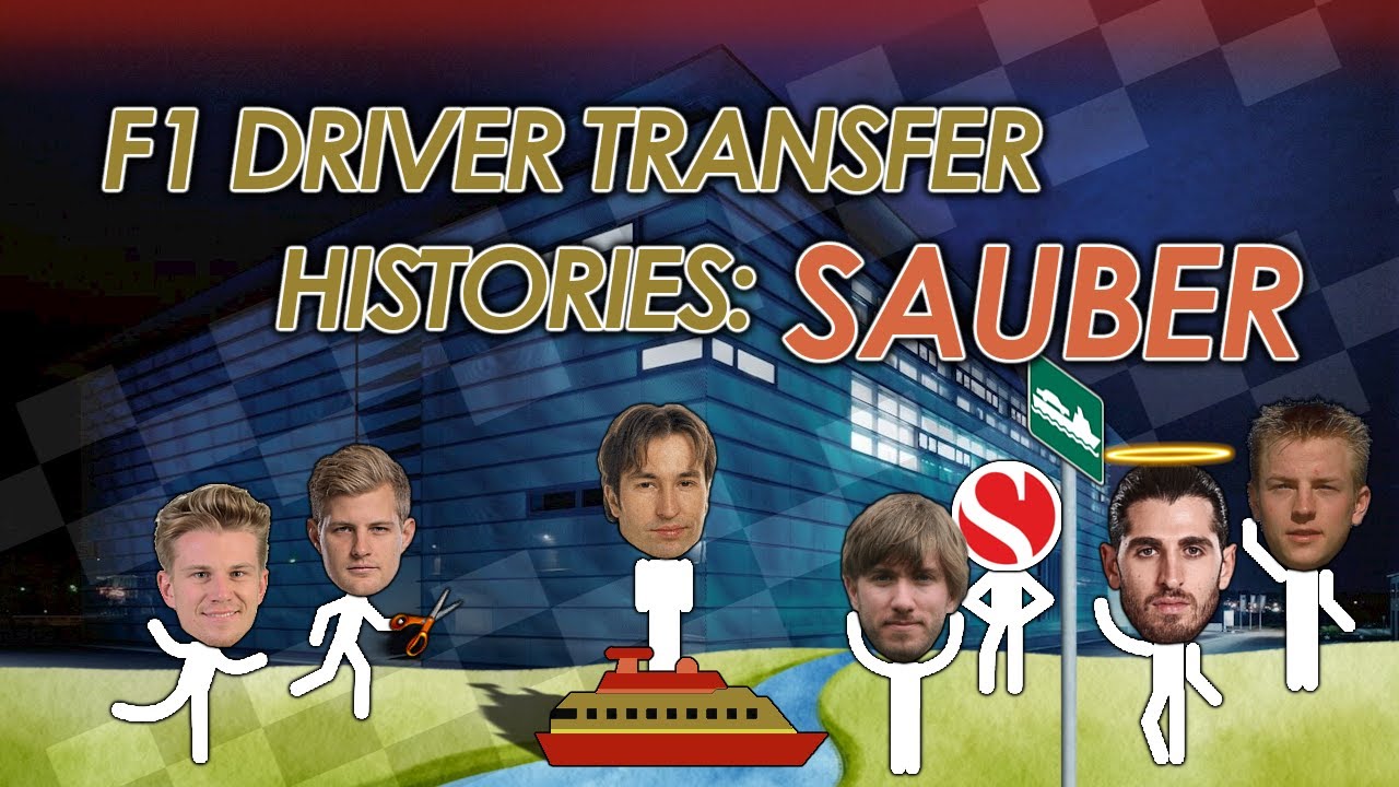 Historia transfer&oacute;w kierowc&oacute;w F1: SAUBER