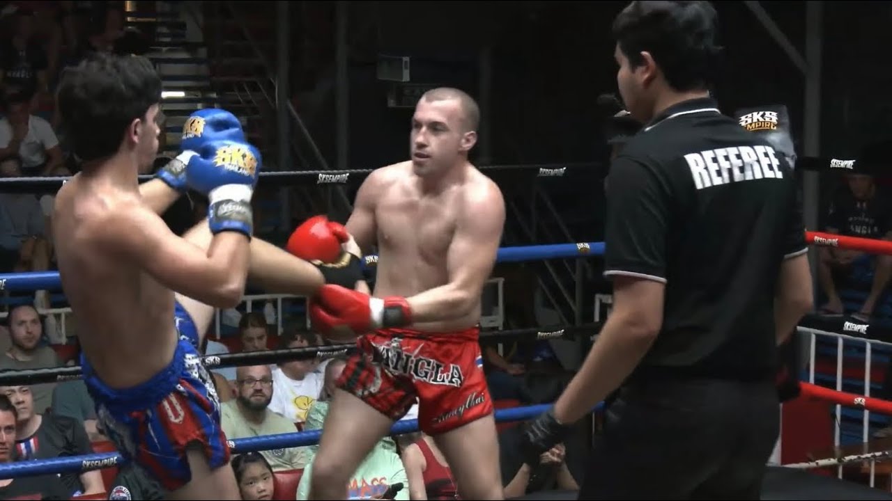 George Sugden Vs Usmon Phuket Chalong Muay Thai | Bangla Boxing Stadium 