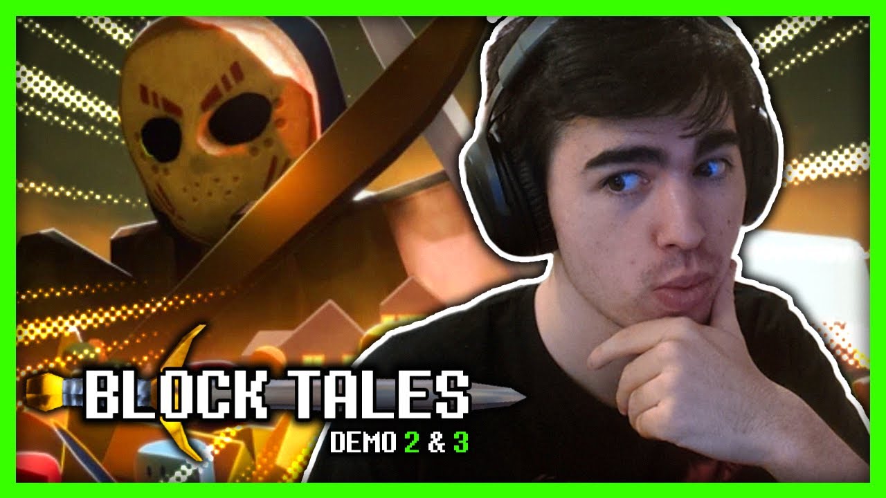 🔴4 IDIOTS VS ROBLOX BLOCK TALES!(DEMO 4 IS OUT!)
